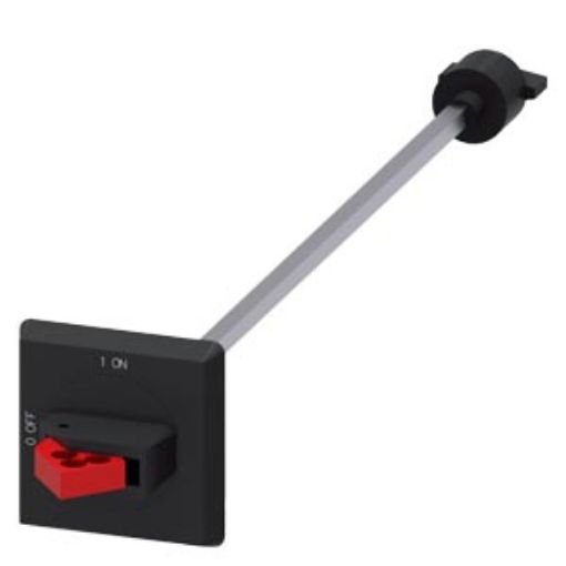 Picture of 3RV2926-0K Black control with 330mm shaft for switches S00...S3