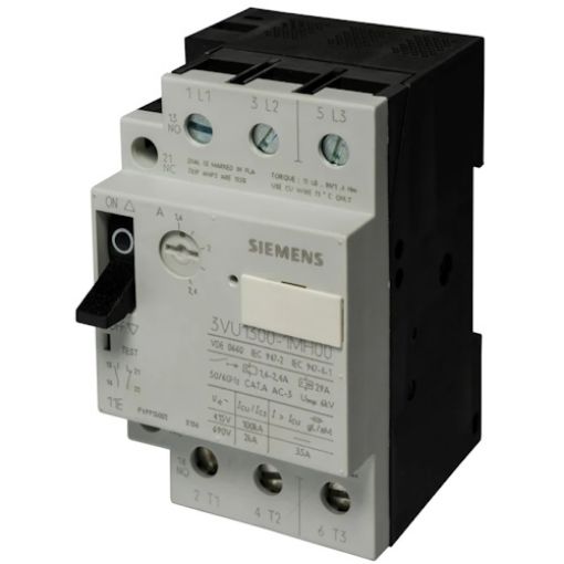 Picture of 3VU1300-0MH00 Thermomagnetic Switch 1.6-2.4A