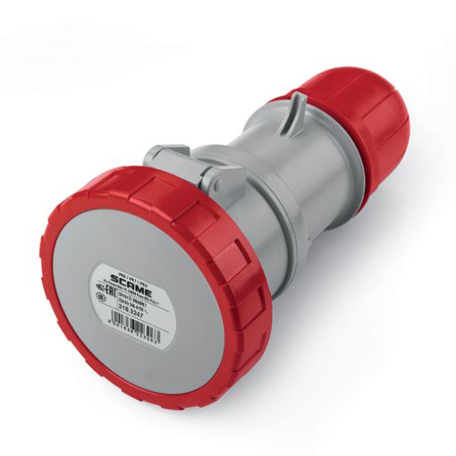 Picture of 318.3247 Φις Θηλυκό 5P 32A 400V 6h IP67