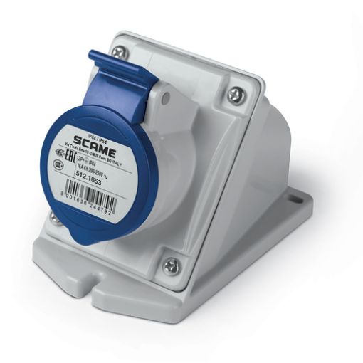 Picture of 512.1653 Female Socket 3P 16A 230V 6h IP44