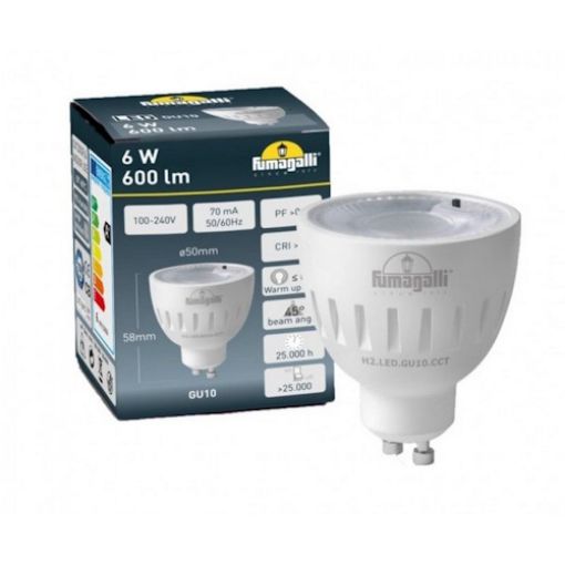 Picture of LED Bulb GU10 6W 45° Adjustable 2700/4000K 600lm CCT