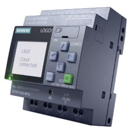 Εικόνα της 6ED1052-1MD08-0BA2 LOGO! 12/24RCE Λογικός Ελεγκτής 12/24VDC 8DI(4AI)/4DO Relay V8.4