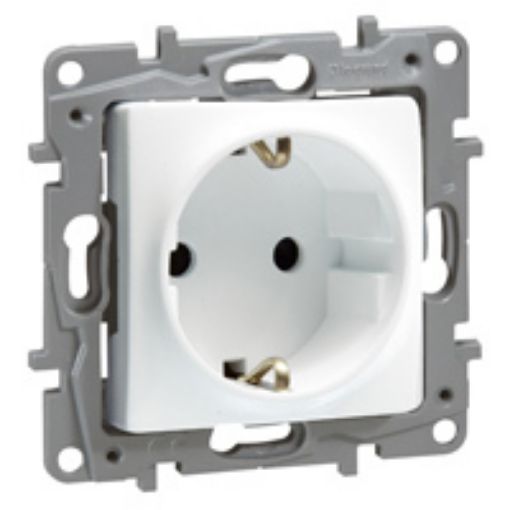 Picture of Safety Socket Outlet White Niloe NP 764529
