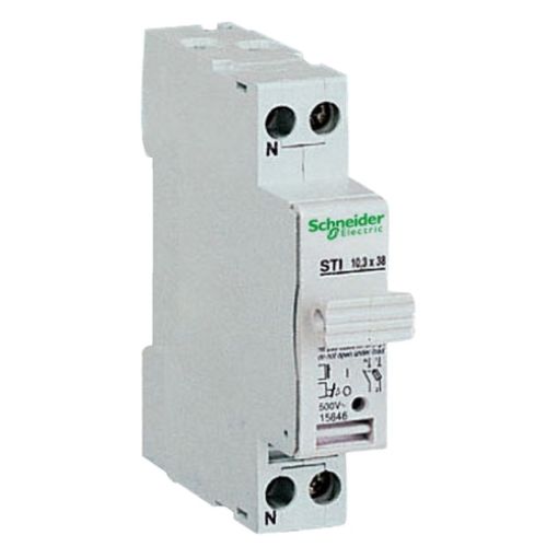 Εικόνα της 15646 STI Ασφαλειοθήκη 1P+N 500VAC 10.3x38