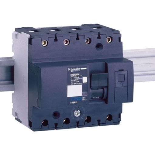 Picture of 18656 Miniature Circuit Breaker NG125N 4P 63A C 25kA