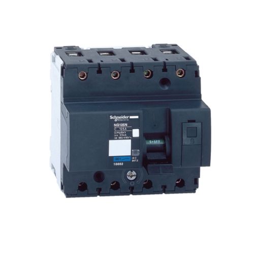 Picture of 18660 Miniature Circuit Breaker NG125N 4P 100A C 25kA
