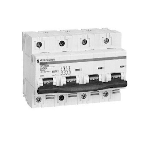 Picture of 27323 Miniature Circuit Breaker NC100H 4P 16A D 10kA
