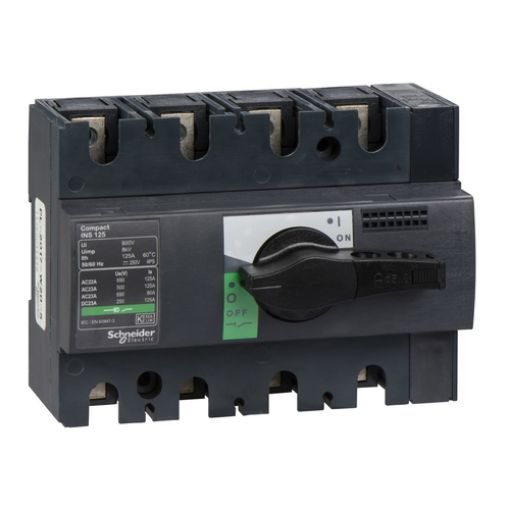 Picture of 28911 Load Break Switch INS125 4P 125A