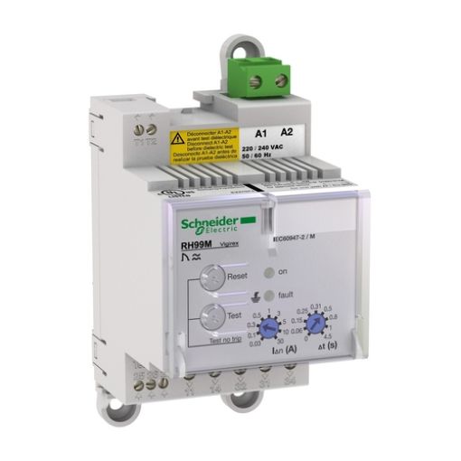 Picture of 56173 RH99M Leakage Relay 0.03-30A, 0-4.5s Vigirex 220V