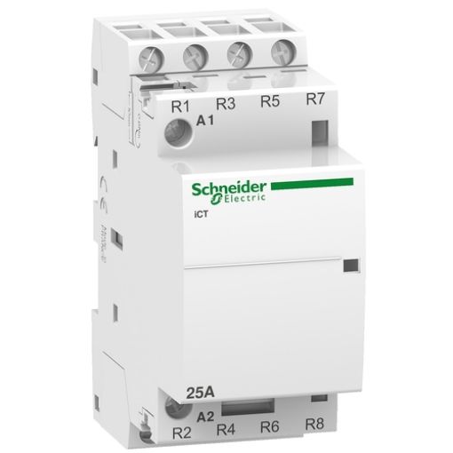 Picture of A9C20837 Rail Power Relay 4NC 25A 230VAC Acti9 iCT