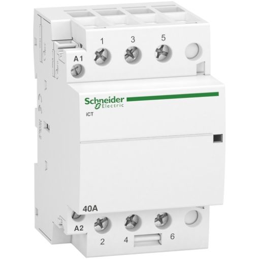 Picture of A9C20843 Rail Power Relay 3NO 40A 230VAC Acti9 iCT