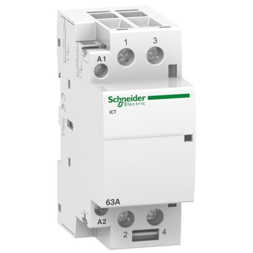 Picture of A9C20862 Rail Power Relay 2NO 63A 230VAC Acti9 iCT