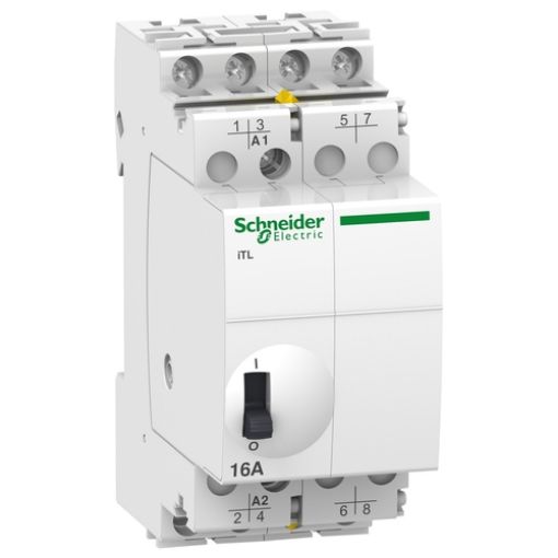 Picture of A9C30814 Ratchet Relay 4NO 16A 230VAC/110VDC Acti9 iTL