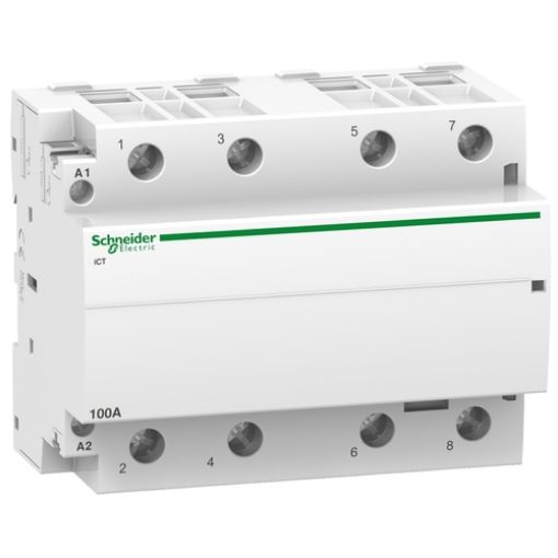 Picture of A9C20884 Rail Power Relay 4NO 100A 230VAC Acti9 iCT