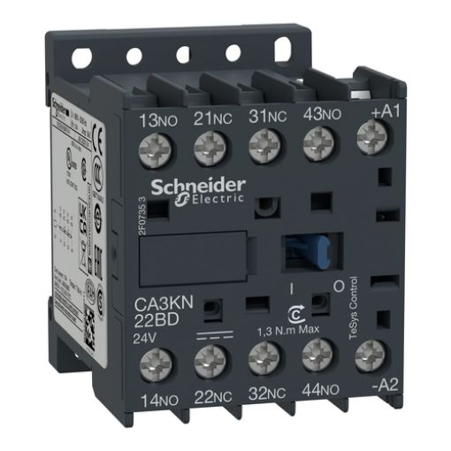 Picture of CA3KN22BD Auxiliary Relay 2NO+2NC 24VDC