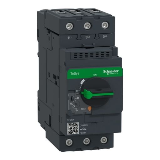 Picture of GV3P25 Thermomagnetic Switch 17-25A 11kW