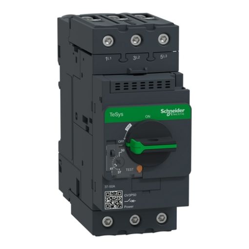 Picture of GV3P50 Thermomagnetic Switch 37-50A 22kW