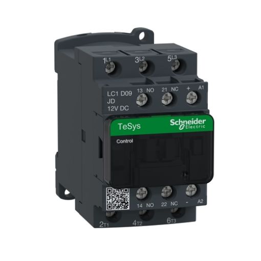 Εικόνα της LC1D09JD Ρελέ Ισχύος 3P 4kW 12VDC