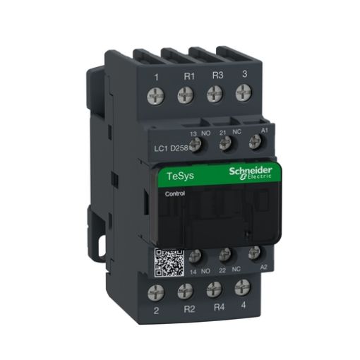 Εικόνα της LC1D258D7 Ρελέ Ισχύος 4P(2NO+2NC) 40A 42VAC 50/60Hz