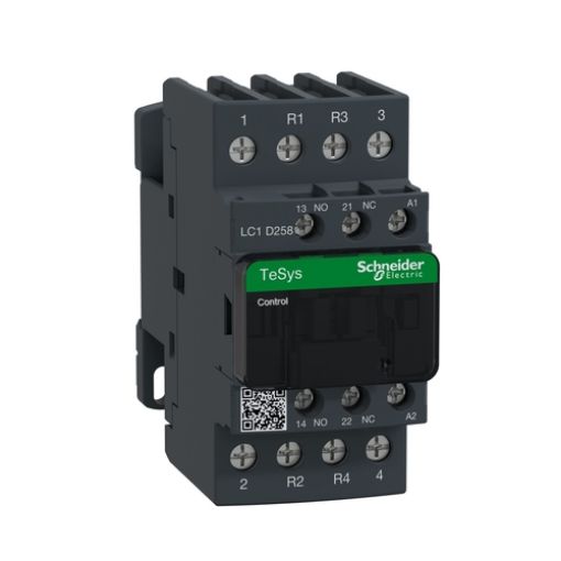 Εικόνα της LC1D258E7 Ρελέ Ισχύος 4P(2NO+2NC) 40A 48VAC 50/60Hz
