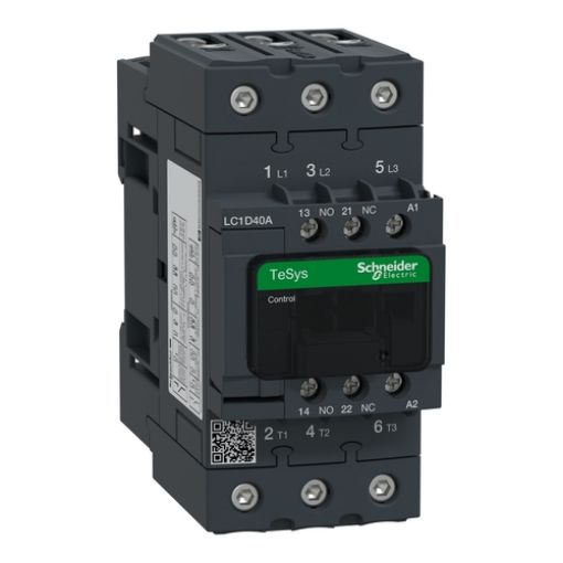 Εικόνα της LC1D40AB5 Ρελέ Ισχύος 3P 18.5kW 24VAC 50Hz