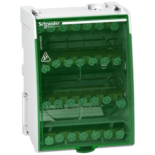 Picture of LGY410028 Distribution Block 4P 100A 4x7 Holes