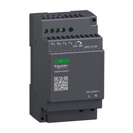 Εικόνα της ABLM1A24025 Τροφοδοτικό 24VDC 2.5A, 100-240VAC Modular