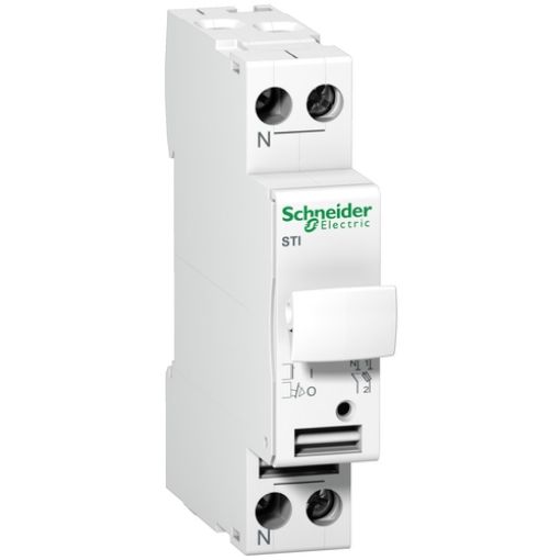 Εικόνα της A9N15646 Ασφαλειοαποζεύκτης STI 1P+N 10x38mm 1 Στοιχείο