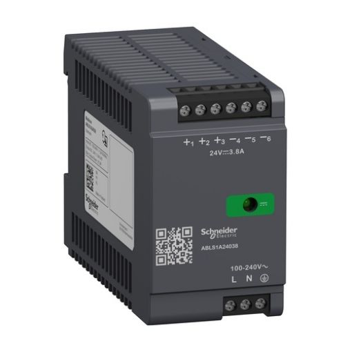 Εικόνα της ABLS1A24038 Τροφοδοτικό Ράγας Modicon 24VDC 3.8A 100-240VAC Optimized