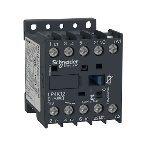 Εικόνα της LP4K1201BW3 Μίνι Ρελέ Ισχύος 3P 5.5kW 24VDC NC