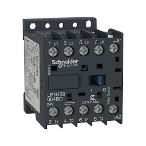 Εικόνα της LP1K09004JD Μίνι Ρελέ Ισχύος 4P(4NO) 20A 12VDC