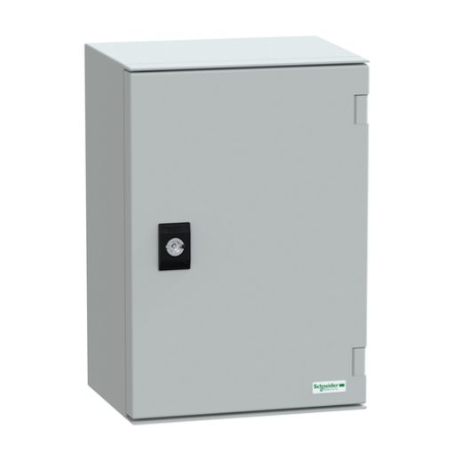Picture of NSYPLM32G Wall-mounted Polyester Cabinet IP66 310x215x160mm Thalassa PLM
