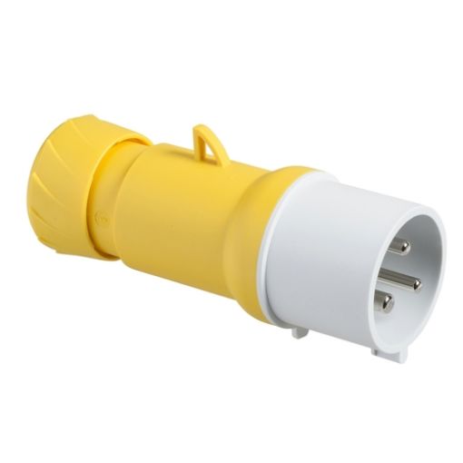 Picture of PKE16M413 Male Plug 3P 16A 110V 4h IP44