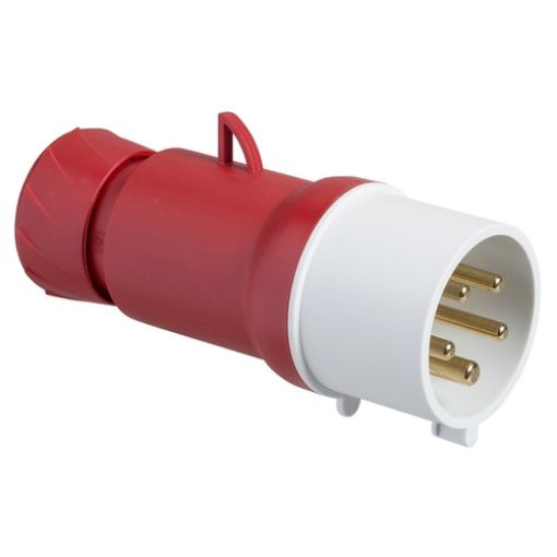 Picture of PKE16M435 Male Plug 5P 16A 400V 6h IP44