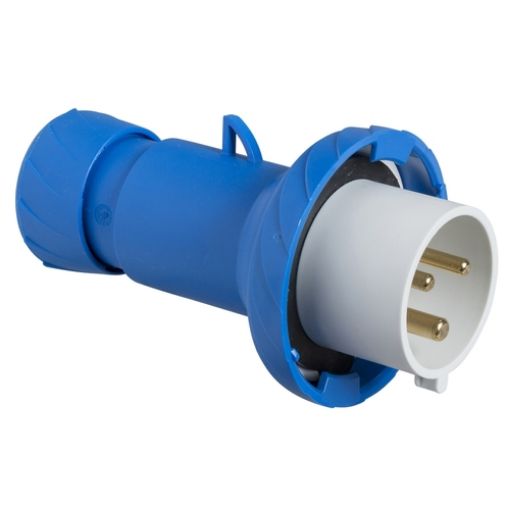 Picture of PKE16M723 Male Plug 3P 16A 230V 6h IP67