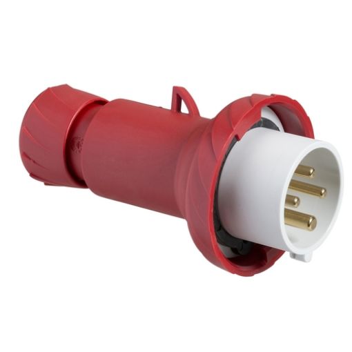 Picture of PKE16M734 Male Plug 4P 16A 400V 6h IP67
