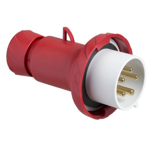 Picture of PKE16M735 Male Plug 5P 16A 400V 6h IP67
