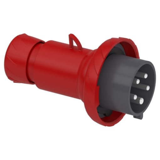 Picture of PKE32M735 Male Plug 5P 32A 400V 6h IP67