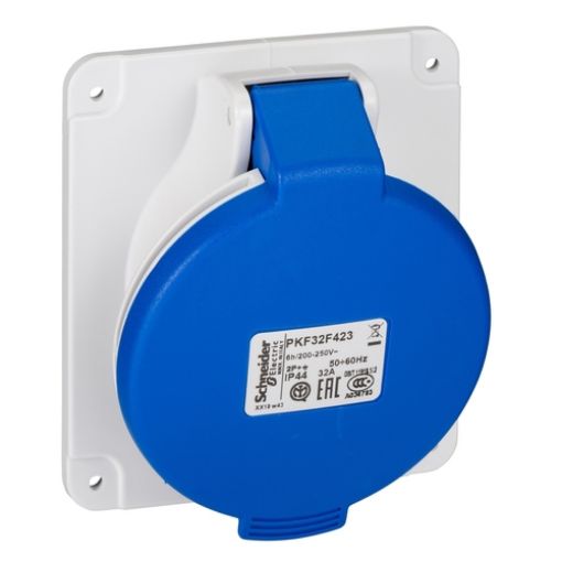Εικόνα της PKF32F423 Πρίζα Πίνακα Θηλυκή 3P 32A 230V 6h IP44