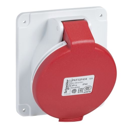 Εικόνα της PKF32F435 Πρίζα Πίνακα Θηλυκή 5P 32A 400V 6h IP44