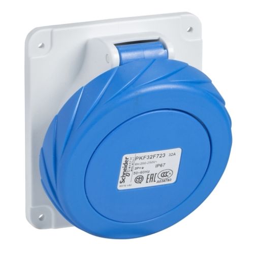 Εικόνα της PKF32F723 Πρίζα Πίνακα Θηλυκή 3P 32A 230V 6h IP67