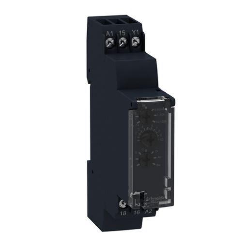 Picture of RE17RMMU Time Relay 10 Functions A,Ac,At,B,Bw,C,D,Di,H,Ht 24-240VAC/24VDC 0.1s-100h 1C/O 8A