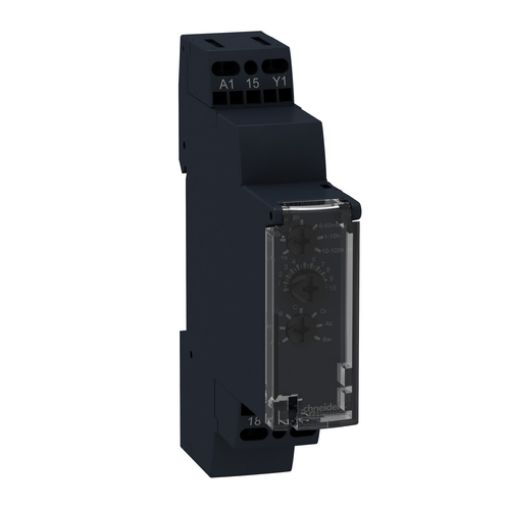 Picture of RE17RMMW Time Relay 10 Functions A,Ac,At,B,Bw,C,D,Di,H,Ht 12-240VAC/DC 0.1s-100h 1C/O 8A