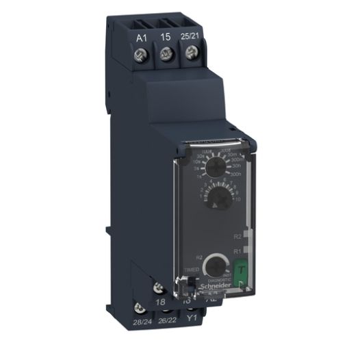 Picture of RE22R2CMR Time Relay C 24-240VAC/DC 0.05s-300h 2C/O 8A