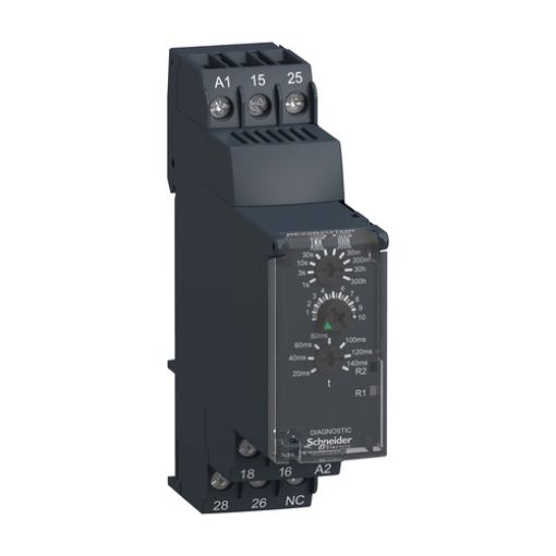 Picture of RE22R2QTMR Time Relay Y/D Qt 24-240VAC/DC 0.05s-300h 2C/O 8A
