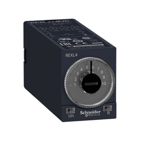 Picture of REXL4TMP7 ON Delay Time Relay 8 Pins 230VAC 0.1s-100h 4C/O 5A