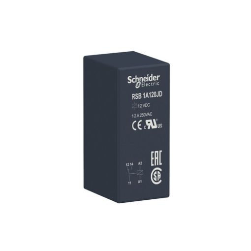 Picture of RSB1A120JD Interface Type Relay 12VDC 1C/O 12A