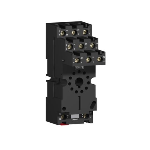 Picture of RUZSC3M 11-Pin Relay Base Separate Contacts