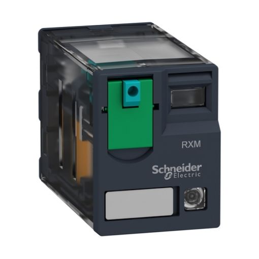 Picture of RXM2AB2BD RXM Microrelay 8 Pins 24VDC 2C/O 12A with LED