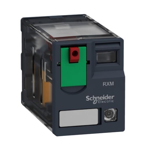 Picture of RXM2AB2P7 RXM Microrelay 8 Pins 230VAC 2C/O 12A with LED